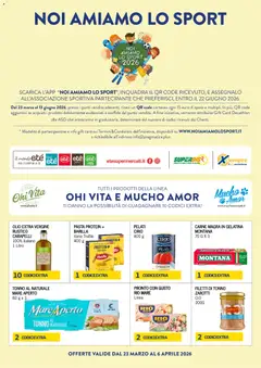 Anteprima dell'opuscolo Eté volantino Noi Amiamo Lo Sport dal negozio Eté valido da 23/03/2026