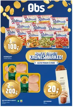 Forhåndsvis Norges Største Kronesmarked! fra butikk Coop Obs gyldig fra 03/01/2026