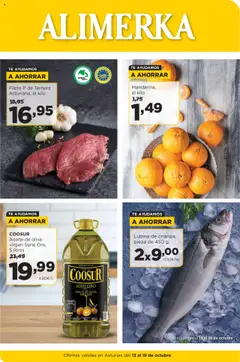 Vista previa del folleto de la tienda Alimerka válido desde el 13/10/2025 