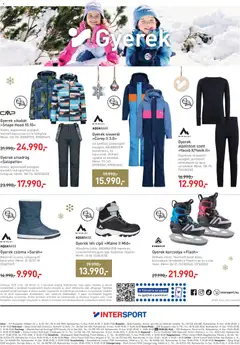 Intersport - Akciós újság Intersport megtekintése, amely érvényes 2025.12.02.-től | Oldal: 8