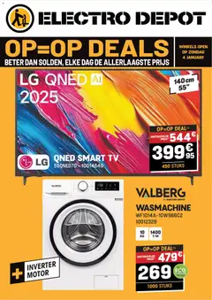 Voorbeeld van Folder van winkel Electro Depot geldig vanaf 31/12/2025