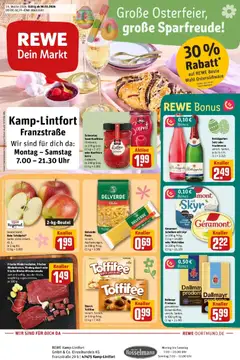Vorschau von dem Prospekt des Geschäftes Rewe, gültig ab dem 30.03.2026