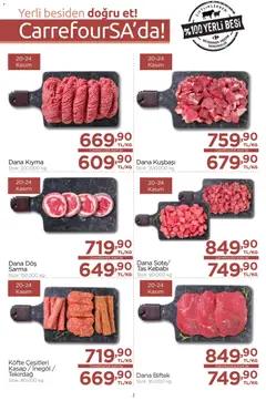 CarrefourSA Katalog 20.11.2025 - Broşürünün önizlemesi | Strana: 3