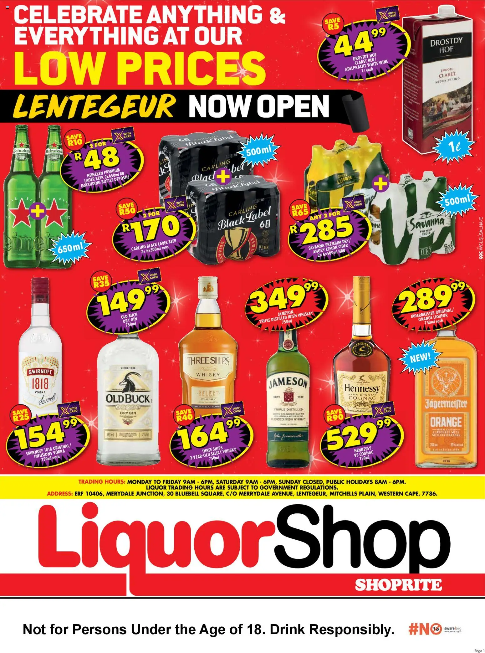 Preview of Shoprite flyer valid from 15/12/2025