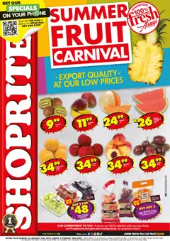 Preview of Shoprite flyer valid from 26/01/2026