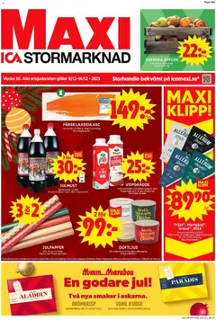 Förhandsgranska reklamblad Arlöv från butik ICA Maxi gäller från 08/12/2025