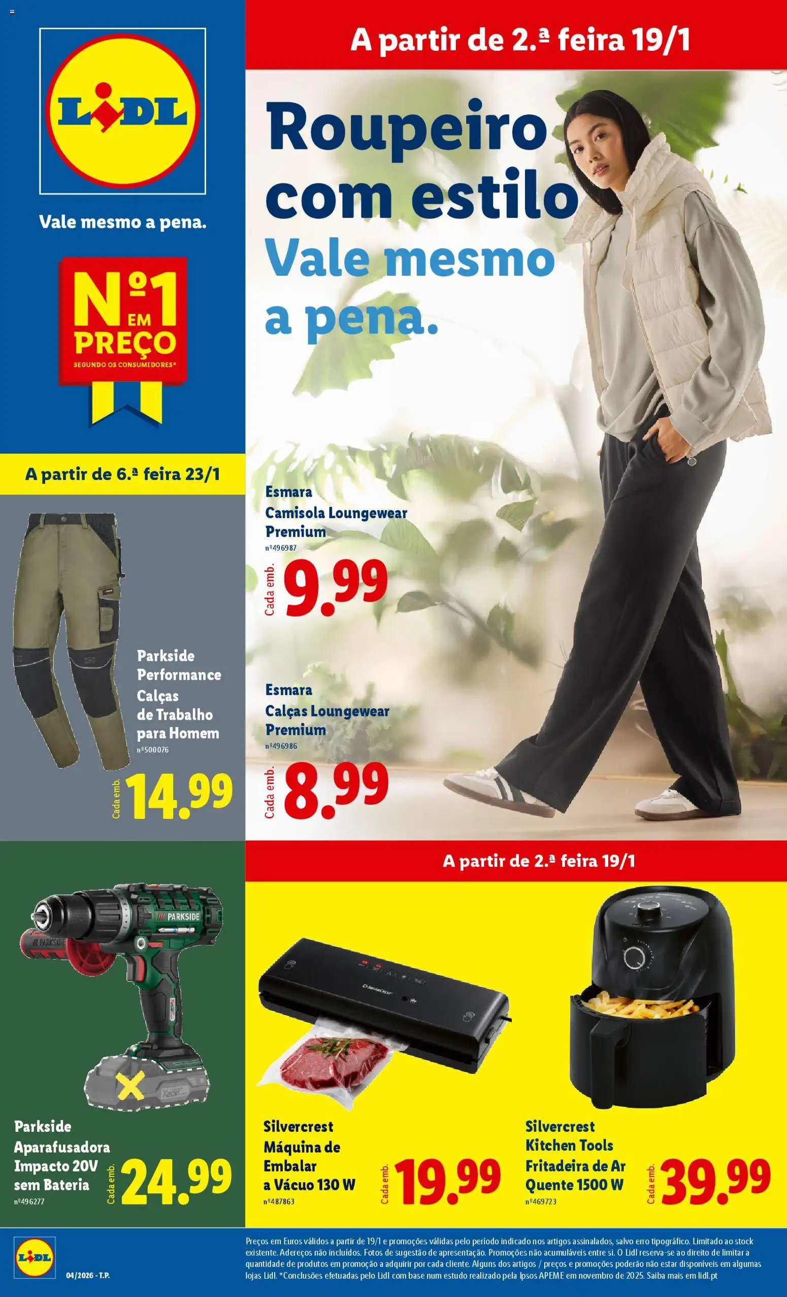 Pré-visualização do folheto da loja Lidl válida a partir de 19/01/2026