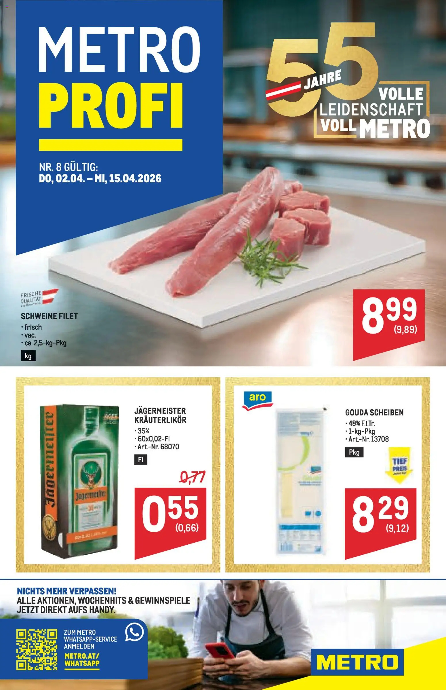 Vorschau der Angebote: Metro Metro angebote Profi MP08 gültig ab 02.04.2026