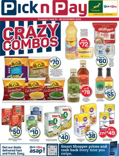 Preview of Pick n Pay flyer valid from 10/11/2025