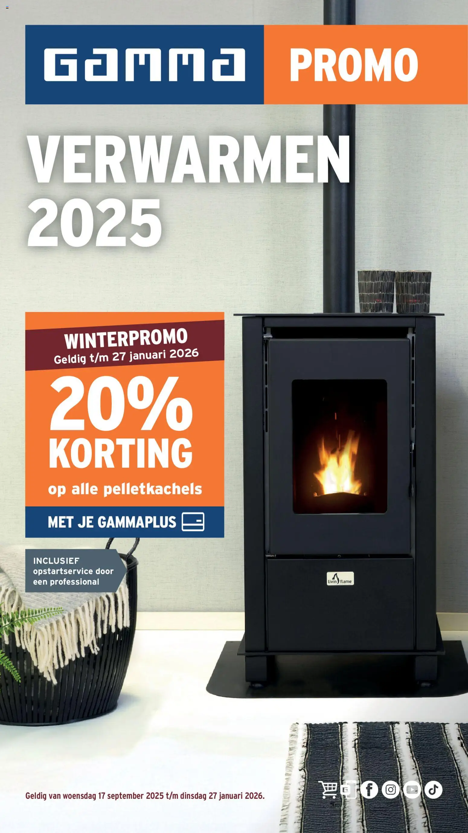 Voorbeeld van Verwarmingspecial van winkel GAMMA geldig vanaf 17/09/2025