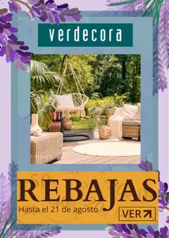 Vista previa del folleto de la tienda Verdecora válido desde el 22/07/2025 