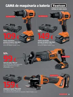 Vista previa del folleto de la tienda Bauhaus válido desde el 23/10/2025 | Página: 21