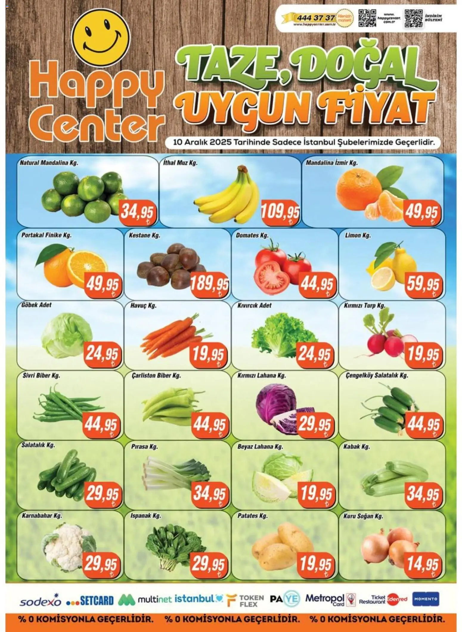 Happy Center Manav 10.12.2025 - Broşürünün önizlemesi