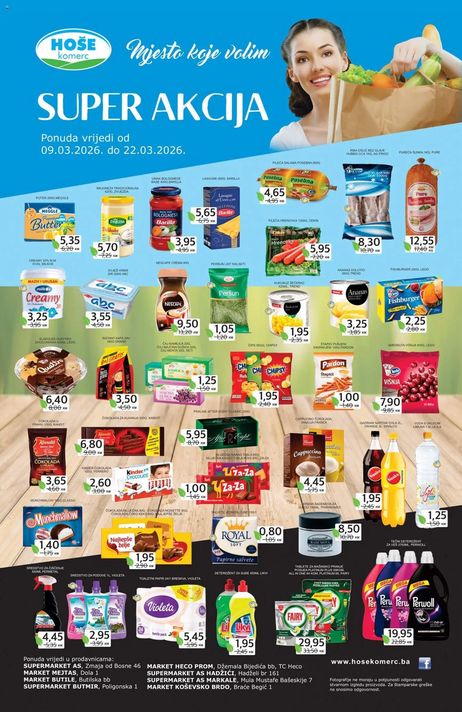 Pregled letka Hoše komerc katalog trgovine Hoše komerc vrijedi od 09.03.2026