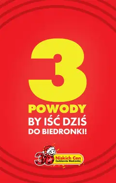 Pogląd gazetki "3 powody" ze sklepu Biedronka ważnej od 23.12.2025