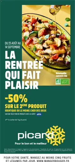 Prévisualisation de Catalogue du magasin Picard formulaire valide 24/08/2025