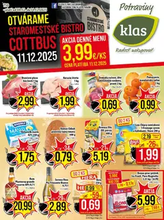 Náhľad Klas letáku platného od 08.12.2025