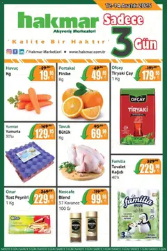 Hakmar Katalog Sadece 3 Gün 12.12.2025 - Broşürünün önizlemesi