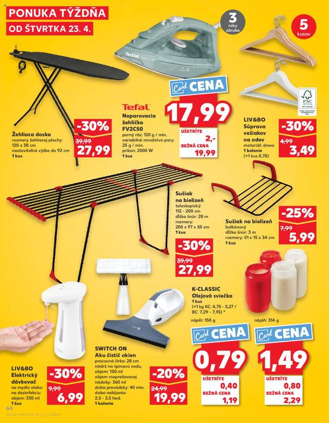 Nový Kaufland leták od 23.04.