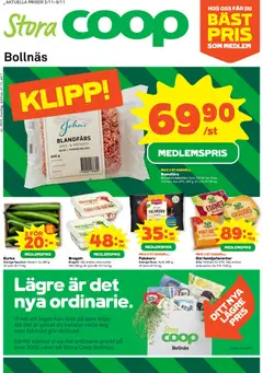 Förhandsgranska reklamblad Bollnäs från butik Stora Coop gäller från 03/11/2025