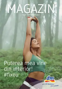 Previzualizarea de cataloage: DM drogeriemarkt Catalog nou valabil de la 31.07.2025