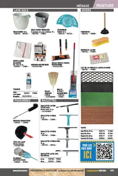 Prévisualisation de Catalogue du magasin Brico Cash formulaire valide 04/04/2025 | Page: 193