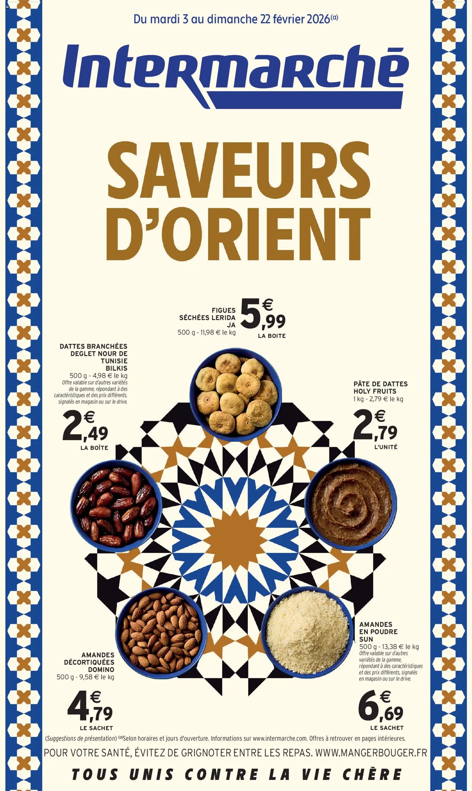 Prévisualisation de Saveurs d'Orient du magasin Intermarché formulaire valide 03/02/2026