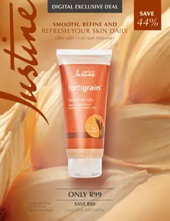 Preview of Justine flyer valid from 13/04/2026