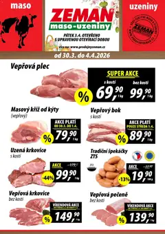 Náhled nabídky: Prodejny Zeman Prodejny Zeman leták platný od 30.03.2026