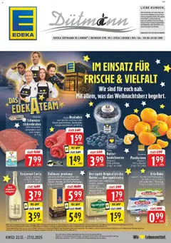 Vorschau von dem Prospekt des Geschäftes Edeka, gültig ab dem 22.12.2025