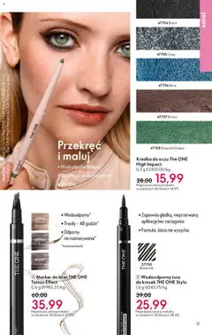 Pogląd gazetki "Katalog 15 2025" ze sklepu Oriflame ważnej od 22.10.2025 | Strona: 31