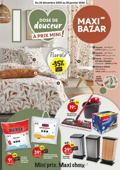 Prévisualisation de Catalogue du magasin Maxi Bazar formulaire valide 26/12/2025