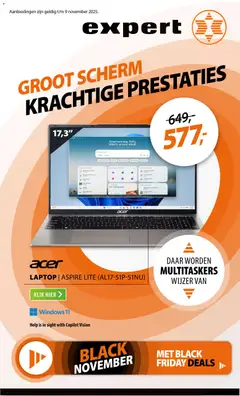 Voorbeeld van Folder van winkel Expert geldig vanaf 03-11-2025