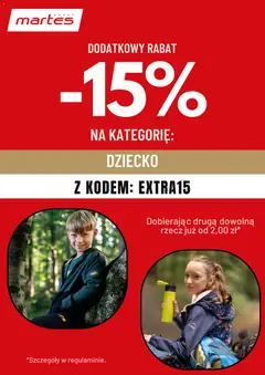 Pogląd gazetki " Martes sport promocje" ze sklepu Martes sport ważnej od 12.03.2026