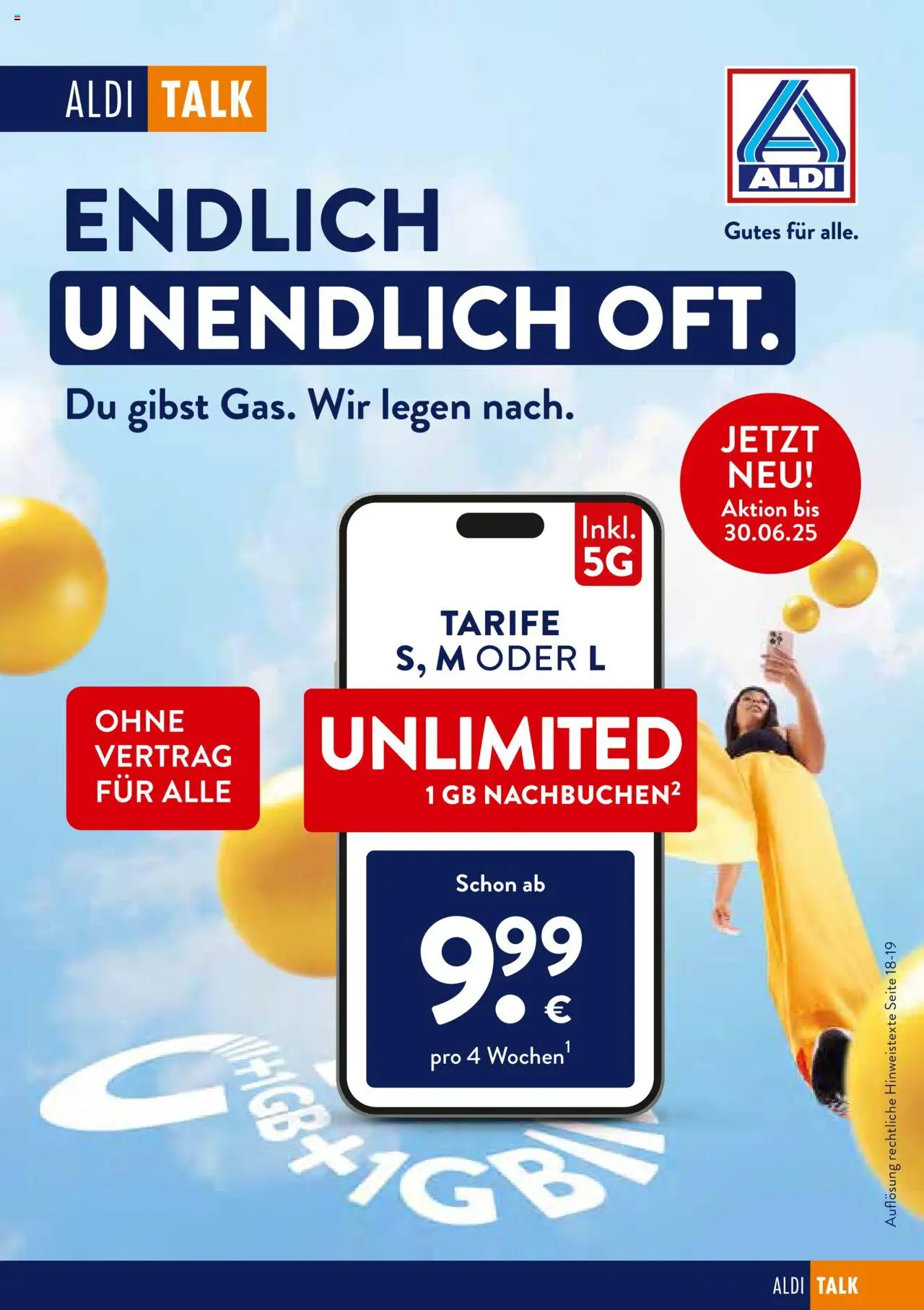 ALDI Prospekt ab 24.04.2025 zum Blättern: Talk