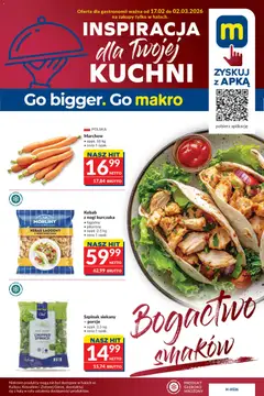 Pogląd gazetki "Oferta dla gastronomii" ze sklepu Makro ważnej od 17.02.2026