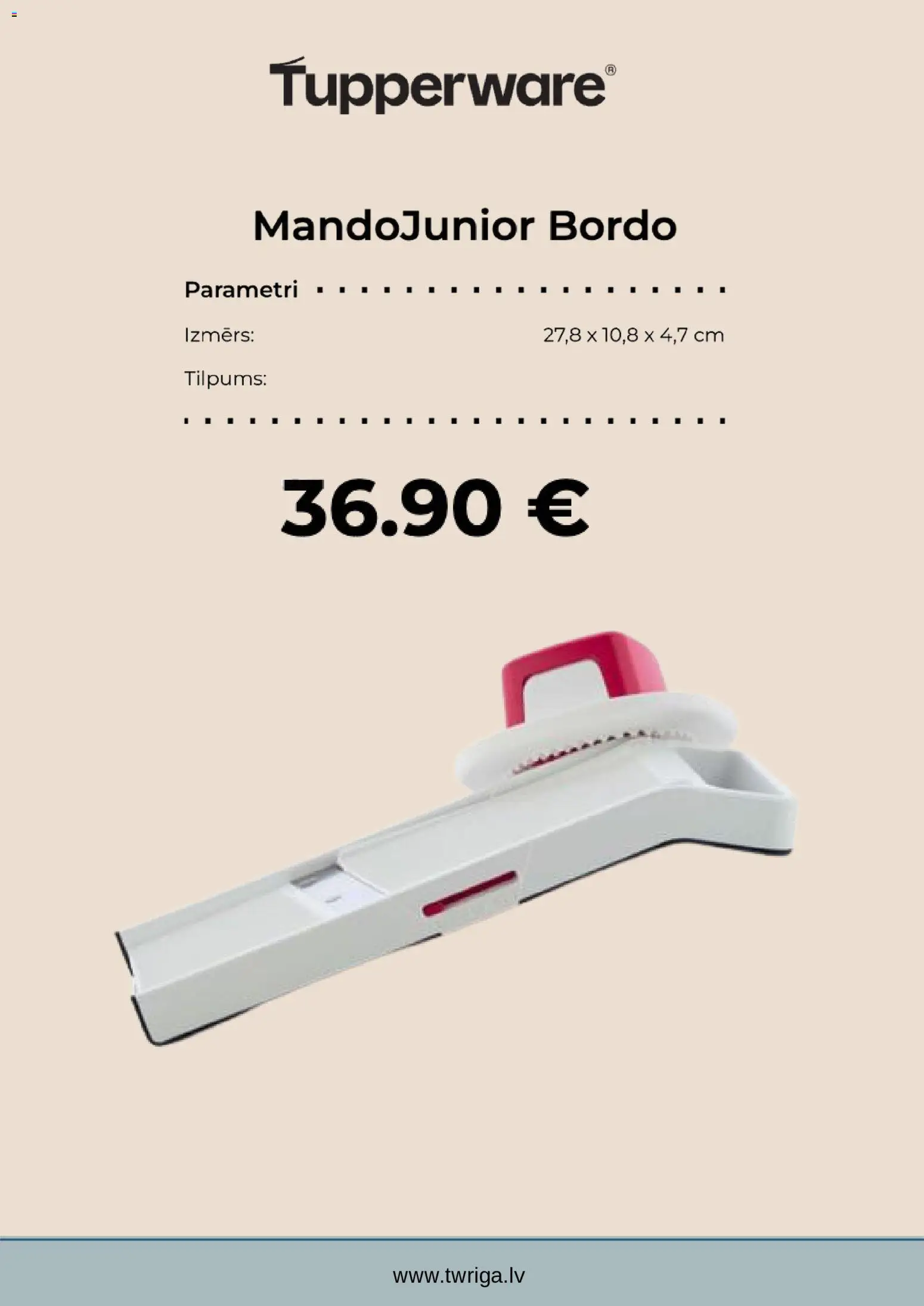 Skatīt Tupperware akciju bukletu, derīgs no 2025.12.10