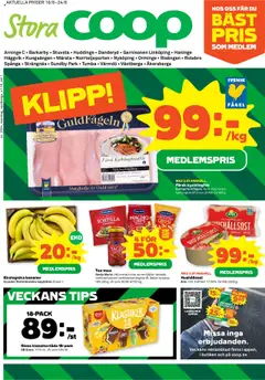 Förhandsgranska reklamblad Aktuella reklamblad Coop Forum från butik Coop Forum gäller från 18/08/2025