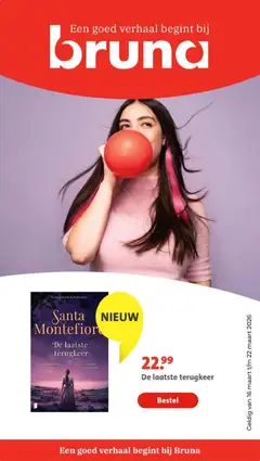 Voorbeeld van Bruna folder van winkel Bruna geldig vanaf 16-03-2026