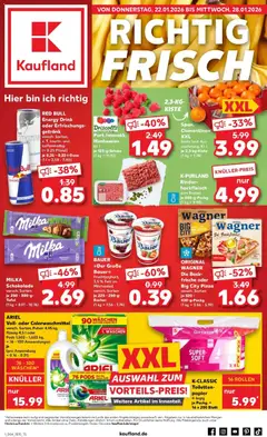 Vorschau von dem Prospekt des Geschäftes Kaufland, gültig ab dem 22.01.2026