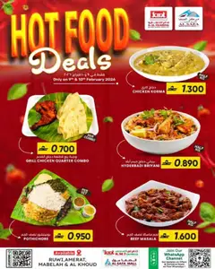 Preview of the catalogue Hot food deals of store KM Trading valid from 9 Feb, 2026