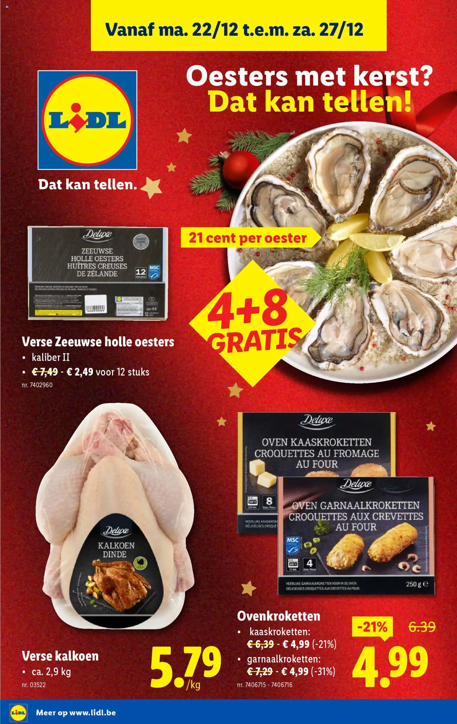 Voorbeeld van Folder week 52 van winkel Lidl geldig vanaf 22/12/2025