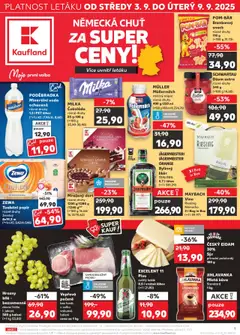 Náhled nabídky: Kaufland Leták - Plzeň Bory platný od 03.09.2025