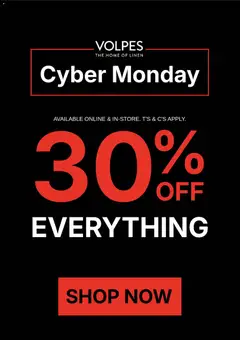 Preview of Volpes flyer valid from 01/12/2025