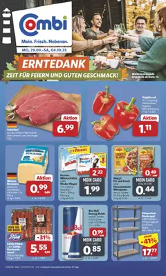 Vorschau von dem Prospekt des Geschäftes Combi, gültig ab dem 29.09.2025