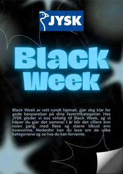 Forhåndsvis Black Friday Varsel fra butikk JYSK gyldig fra 22/10/2025