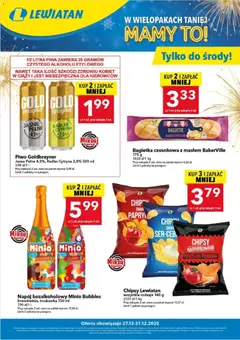 Pogląd gazetki "Kupuj i zyskaj więcej" ze sklepu Lewiatan ważnej od 27.12.2025