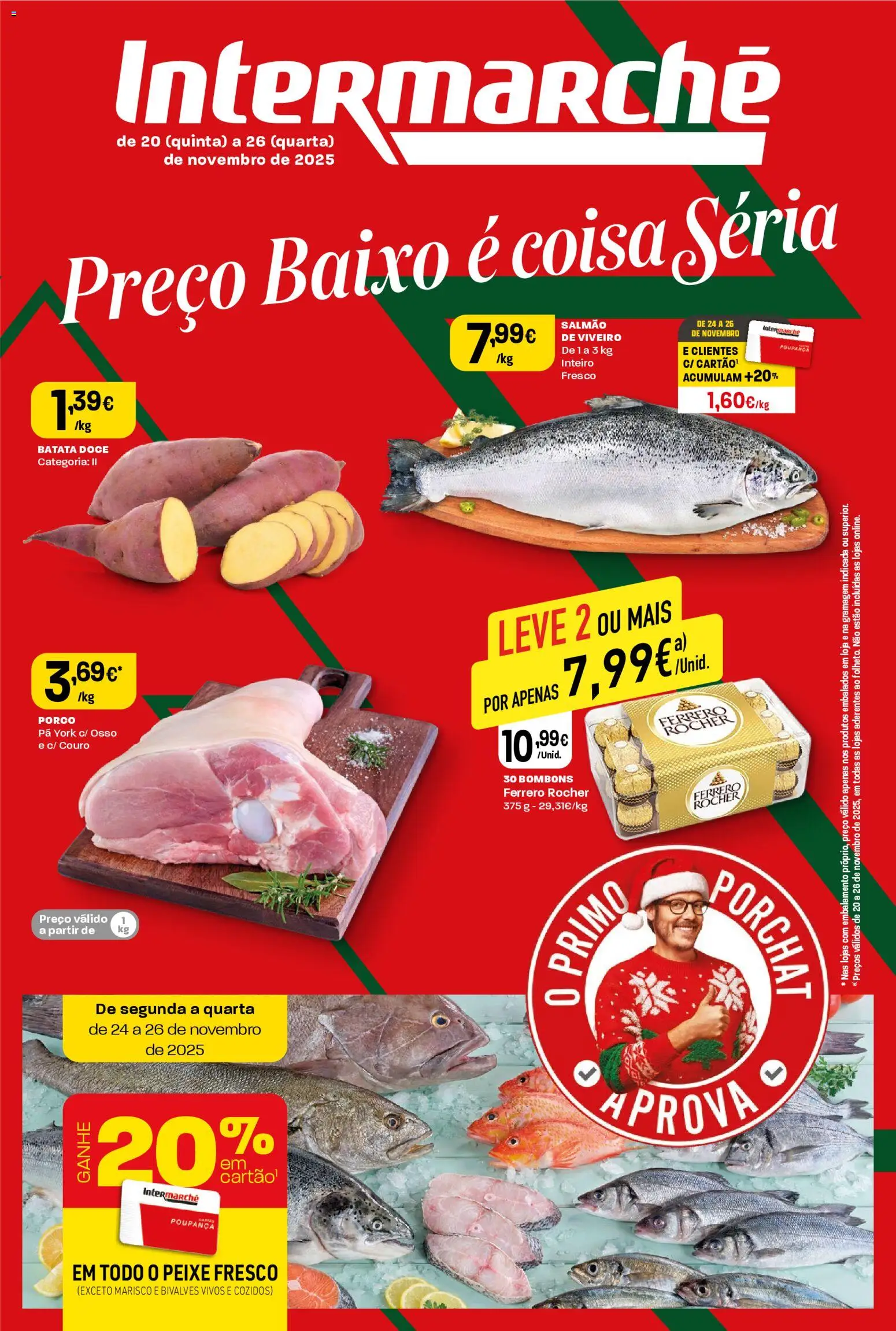 Pré-visualização do folheto da loja Intermarché válida a partir de 20/11/2025