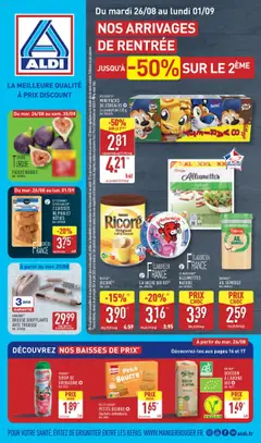 Prévisualisation de Catalogue de la semaine 35 du magasin Aldi formulaire valide 26/08/2025