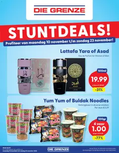 Voorbeeld van Folder week 46/47 van winkel Die Grenze geldig vanaf 10-11-2025